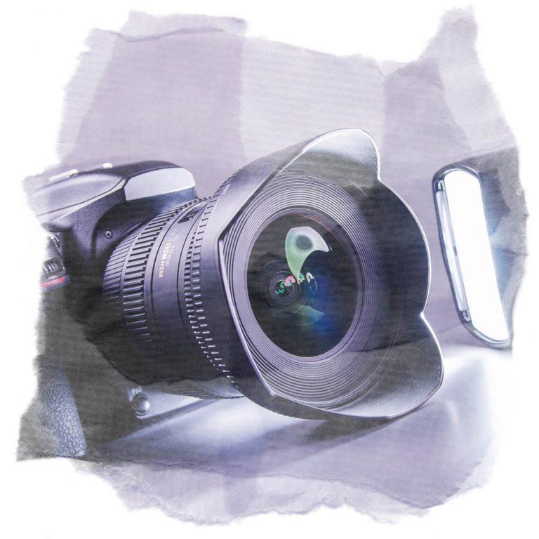 Digitale Spiegelreflexkamera für ein Beauty- und Erotikshooting